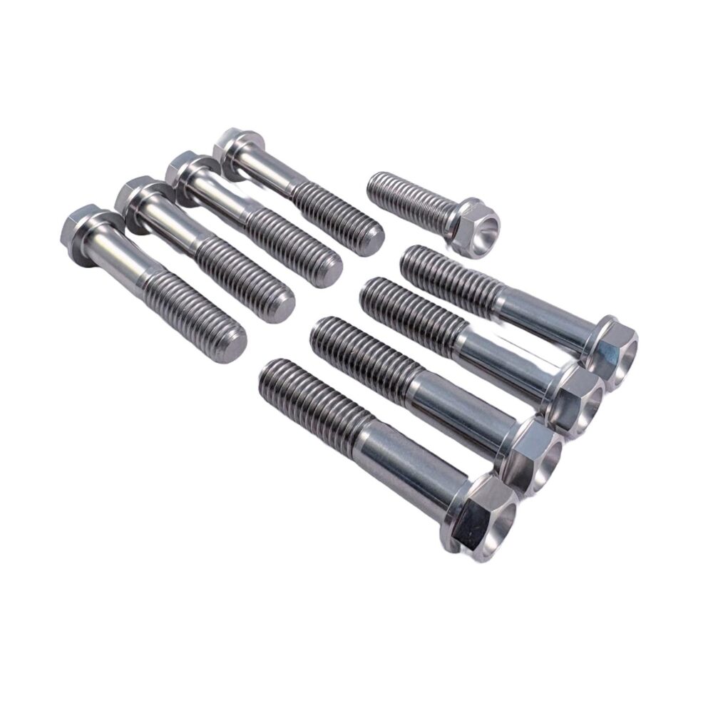 TITANIUM BOLTS KIT XTRIG ROCS TRIPLE CLAMP (FITS ALL BIG BIKES)